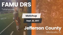 Matchup: FAMU DRS vs. Jefferson County  2017