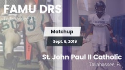 Matchup: FAMU DRS vs. St. John Paul II Catholic  2019