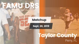 Matchup: FAMU DRS vs. Taylor County  2019