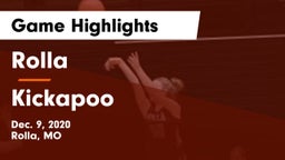 Rolla  vs Kickapoo  Game Highlights - Dec. 9, 2020