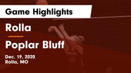 Rolla  vs Poplar Bluff  Game Highlights - Dec. 19, 2020