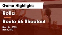 Rolla  vs Route 66 Shootout Game Highlights - Dec. 16, 2023