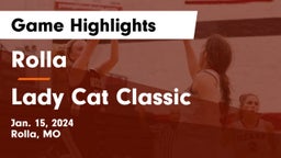 Rolla  vs Lady Cat Classic Game Highlights - Jan. 15, 2024
