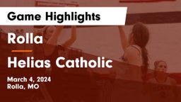 Rolla  vs Helias Catholic  Game Highlights - March 4, 2024