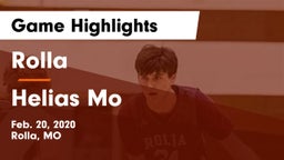 Rolla  vs Helias Mo Game Highlights - Feb. 20, 2020