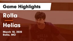 Rolla  vs Helias Game Highlights - March 10, 2020