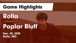 Rolla  vs Poplar Bluff  Game Highlights - Dec. 30, 2020