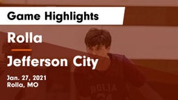 Rolla  vs Jefferson City  Game Highlights - Jan. 27, 2021