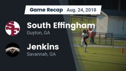 Recap: South Effingham  vs. Jenkins  2018