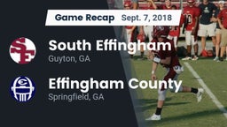 Recap: South Effingham  vs. Effingham County  2018