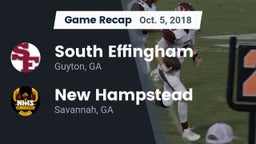 Recap: South Effingham  vs. New Hampstead  2018