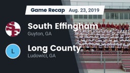 Recap: South Effingham  vs. Long County  2019