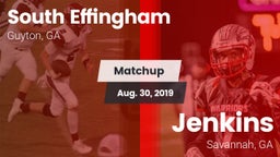 Matchup: South Effingham vs. Jenkins  2019