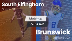 Matchup: South Effingham vs. Brunswick  2020