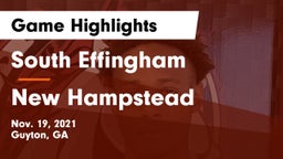 South Effingham  vs New Hampstead  Game Highlights - Nov. 19, 2021