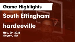 South Effingham  vs hardeeville Game Highlights - Nov. 29, 2023