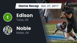 Recap: Edison  vs. Noble  2017