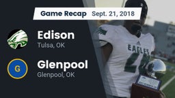 Recap: Edison  vs. Glenpool  2018