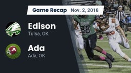 Recap: Edison  vs. Ada  2018