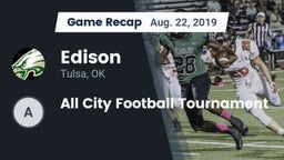 Recap: Edison  vs. All City Football Tournament 2019