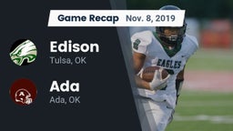 Recap: Edison  vs. Ada  2019