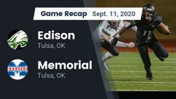 Recap: Edison  vs. Memorial  2020