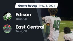 Recap: Edison  vs. East Central  2021