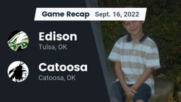 Recap: Edison  vs. Catoosa  2022