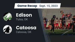 Recap: Edison  vs. Catoosa  2023