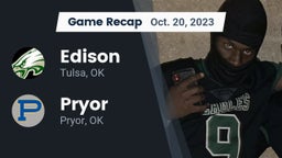Recap: Edison  vs. Pryor  2023