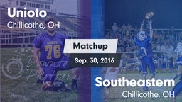 Matchup: Unioto  vs. Southeastern  2016