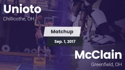 Matchup: Unioto  vs. McClain  2017