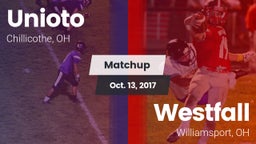 Matchup: Unioto  vs. Westfall  2017