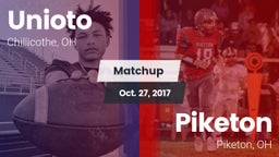 Matchup: Unioto  vs. Piketon  2017