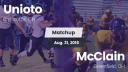 Matchup: Unioto  vs. McClain  2018