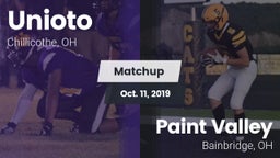 Matchup: Unioto  vs. Paint Valley  2019