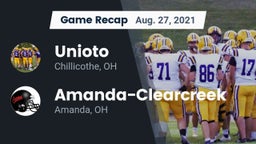 Recap: Unioto  vs. Amanda-Clearcreek  2021