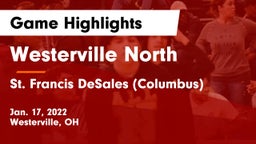 Westerville North  vs St. Francis DeSales  (Columbus) Game Highlights - Jan. 17, 2022