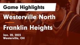 Westerville North  vs Franklin Heights  Game Highlights - Jan. 20, 2023