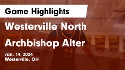 Westerville North  vs Archbishop Alter  Game Highlights - Jan. 14, 2024