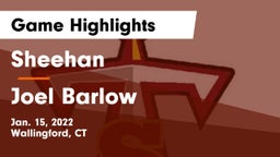 Sheehan  vs Joel Barlow  Game Highlights - Jan. 15, 2022