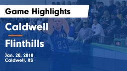 Caldwell  vs Flinthills  Game Highlights - Jan. 20, 2018