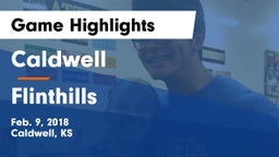 Caldwell  vs Flinthills  Game Highlights - Feb. 9, 2018