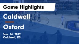 Caldwell  vs Oxford  Game Highlights - Jan. 14, 2019