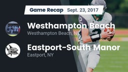 Recap: Westhampton Beach  vs. Eastport-South Manor  2017