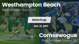 Matchup: Westhampton Beach vs. Comsewogue  2017
