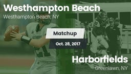 Matchup: Westhampton Beach vs. Harborfields  2017