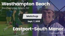 Matchup: Westhampton Beach vs. Eastport-South Manor  2018