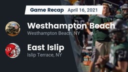 Recap: Westhampton Beach  vs. East Islip  2021