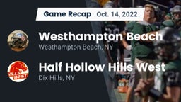 Recap: Westhampton Beach  vs. Half Hollow Hills West  2022